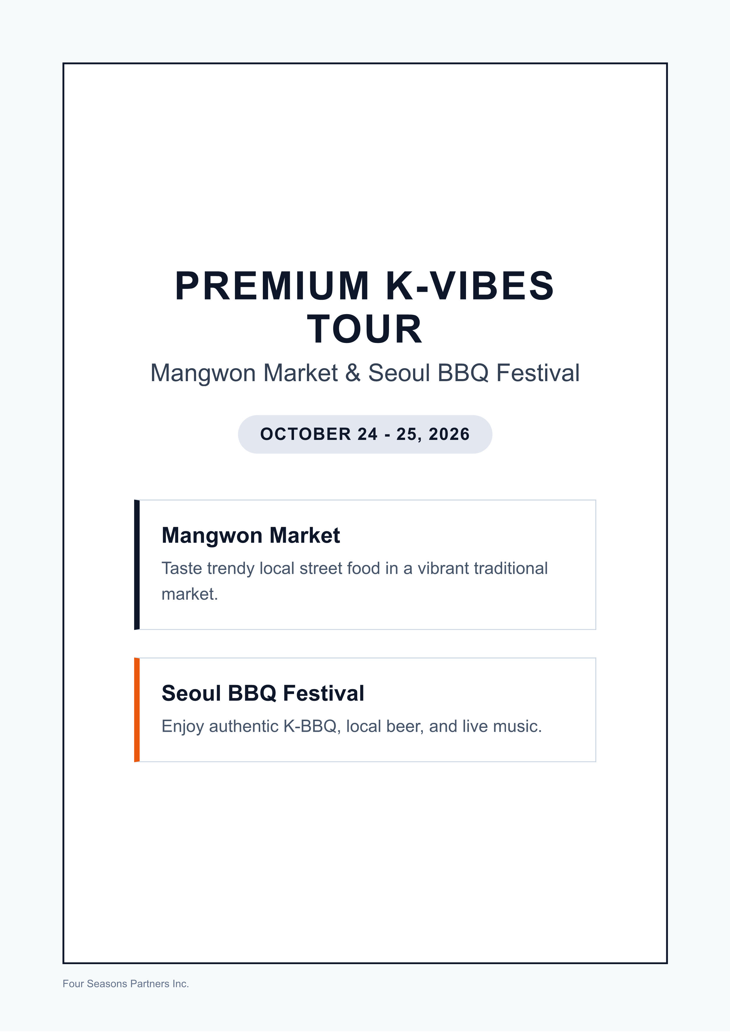 2026 Seoul BARBECUE Festival